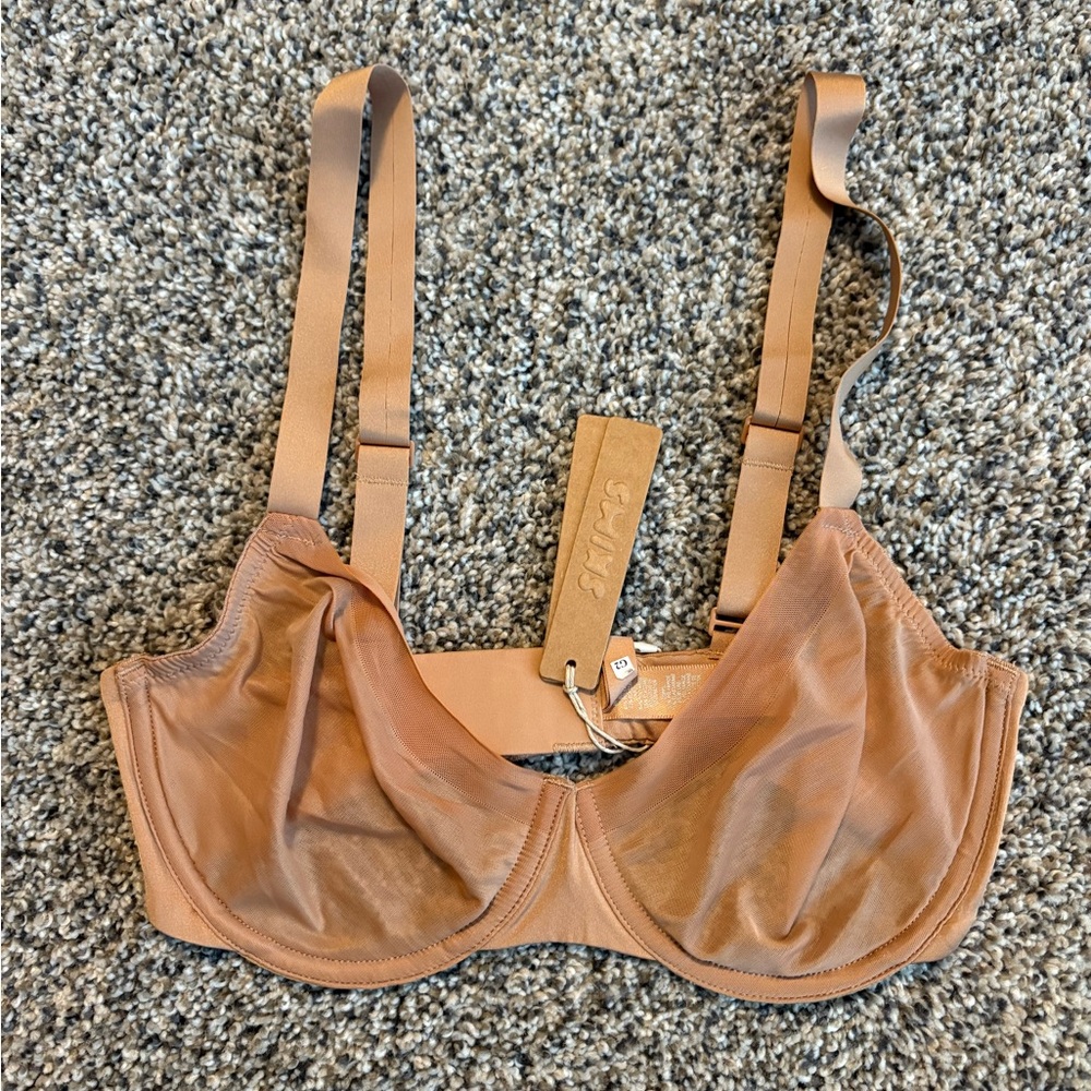 SKIMS Light Brown Bra